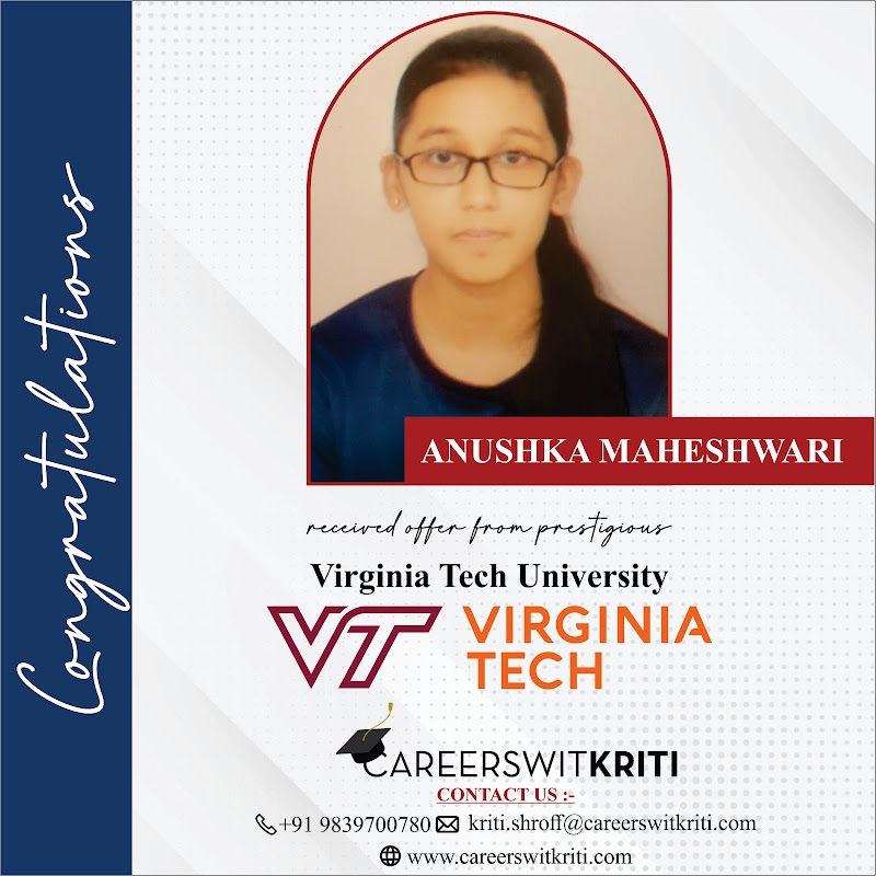 Career Counselling and Study abroad counseling in Kanpur - Kriti Shroff