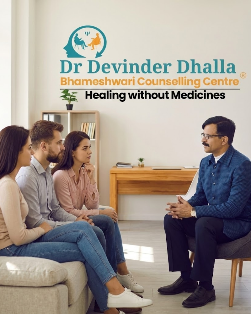 Dr Devinder Dhalla(HC) Psychologist In Dehradun | Counselor | Mental Health Services In Bhameshwari Counselling Centre - Psychologist in Patel Nagar, Dehradun (Photo by Dr Devinder Dhalla(HC) Psychologist In Dehradun | Counselor | Mental Health Services In Bhameshwari Counselling Centre)