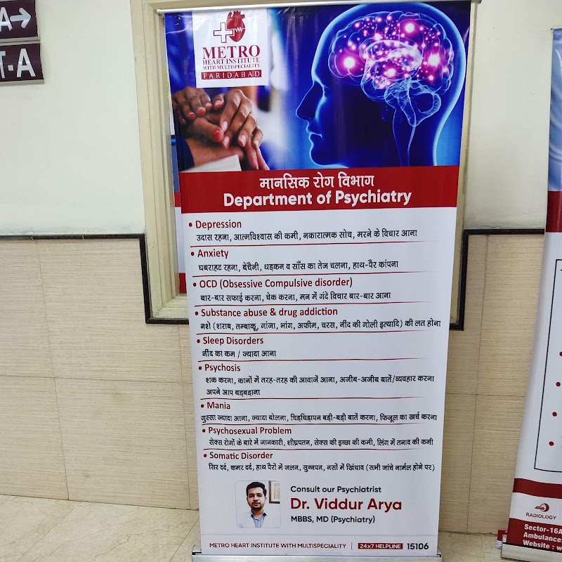 Dr. Viddur Arya - Psychologist in Sector 16A, Faridabad (Photo by Dr. Viddur Arya)