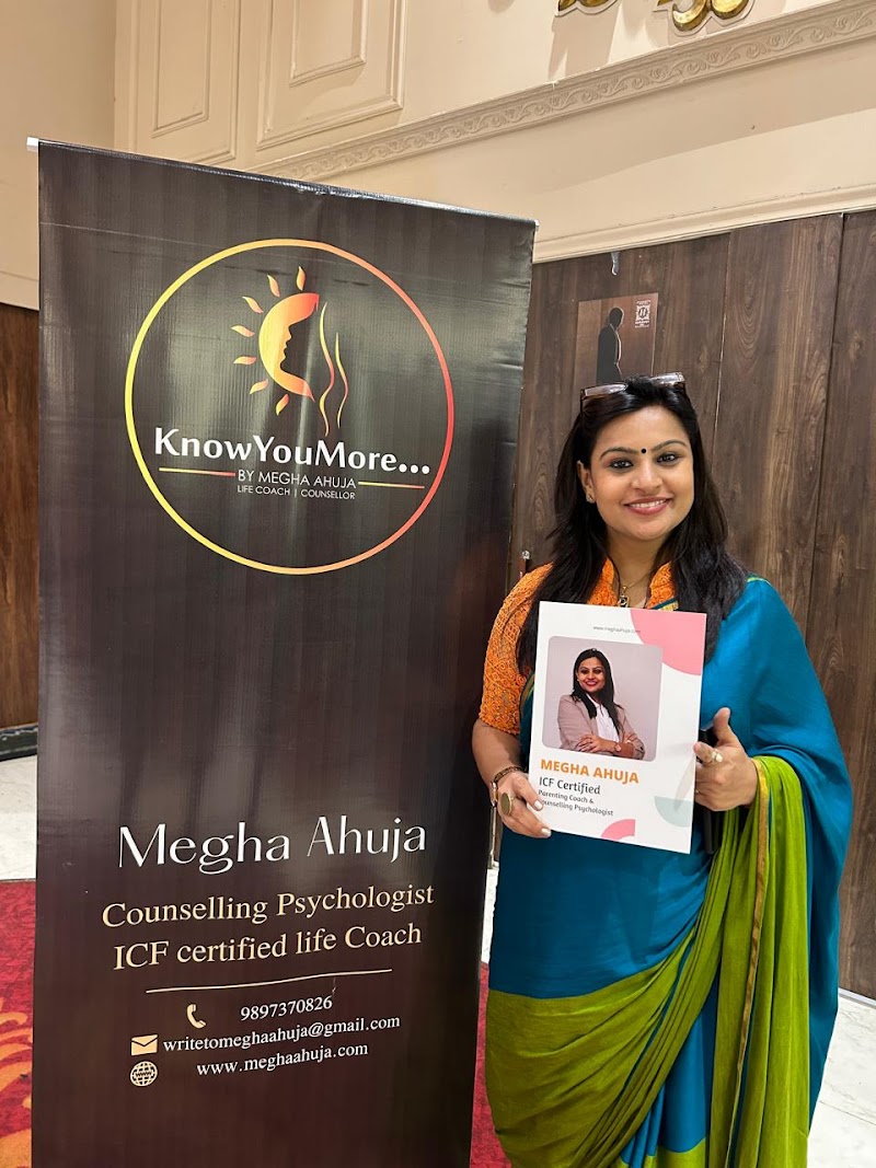 Megha Ahuja - KNOW YOU MORE - Psychologist in Begambagh, Meerut (Photo by Megha Ahuja - KNOW YOU MORE)