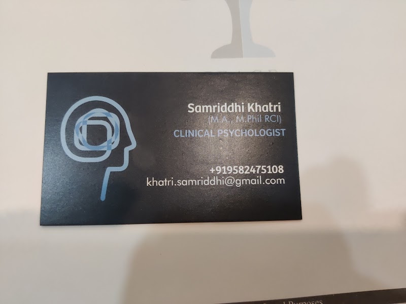 Samriddhi Khatri (RCI) Clinical Psychologist - Psychologist in Prabhat Nagar, Meerut (Photo by Samriddhi Khatri (RCI) Clinical Psychologist)