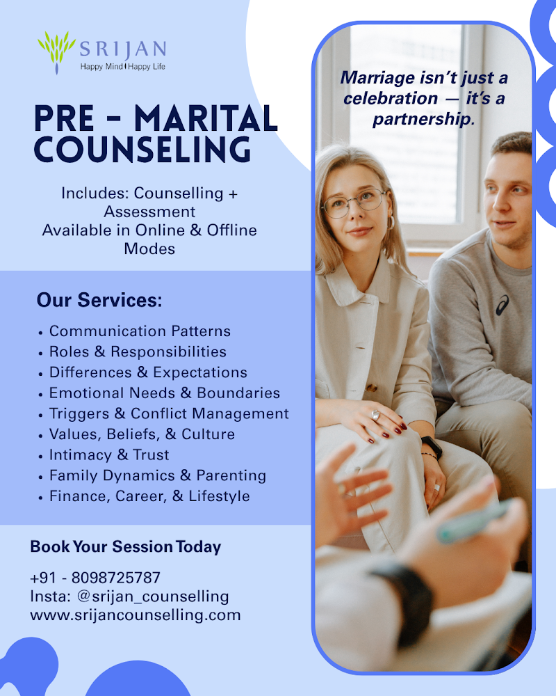 Srijan Best Psychological Counselling Services Coimbatore - Psychologist in R.S. Puram, Coimbatore (Photo by Srijan Best Psychological Counselling Services Coimbatore)